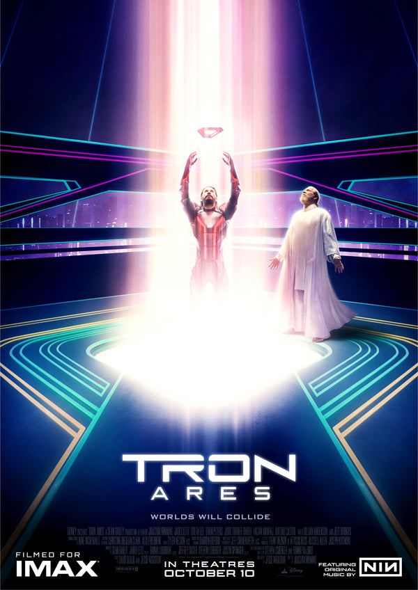 Tron Ares Tron 3 2025 Movie Poster