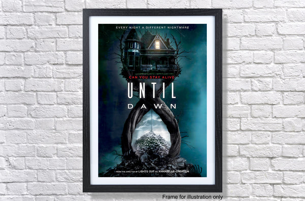 Until Dawn 2025 Movie Teaser Poster