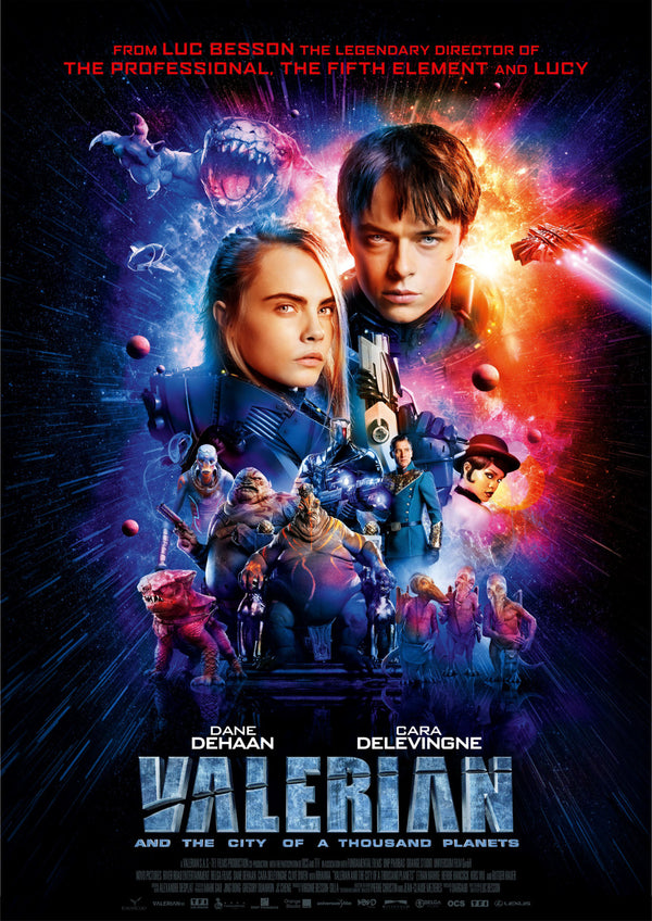 Valerian 2017 Movie Poster