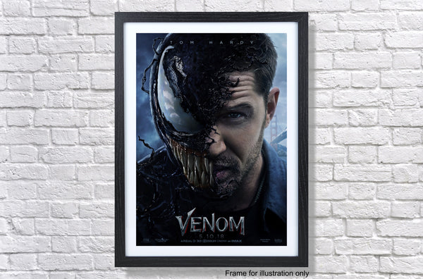 Venom Tom Hardy Teaser Poster