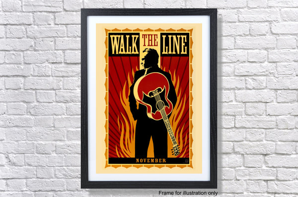 Walk The Line 2005 Movie Poster