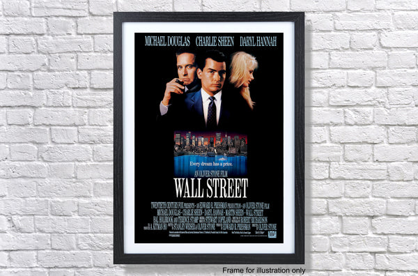 Wall Street 1987 Movie Poster