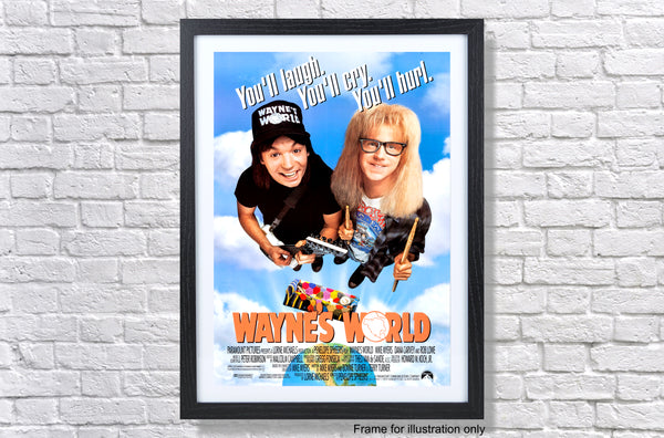 Waynes World 1992 Movie Poster