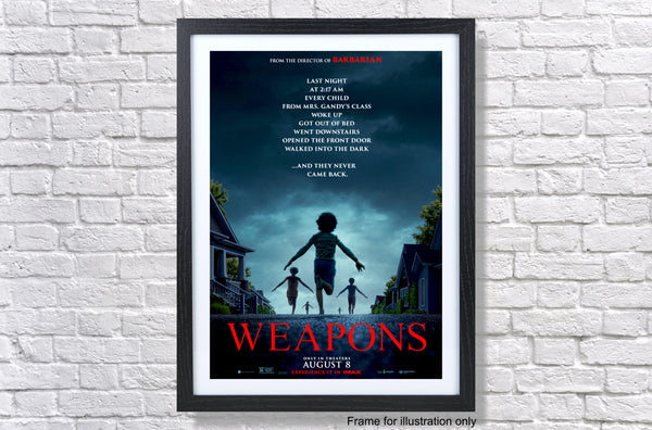 Weapons 2025 Movie Poster