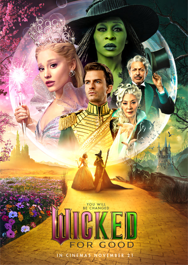 Wicked For Good 2025 Movie Teaser Poster