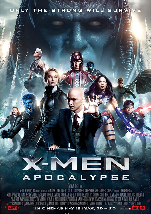 X-Men Apocalypse 2016 Movie Poster