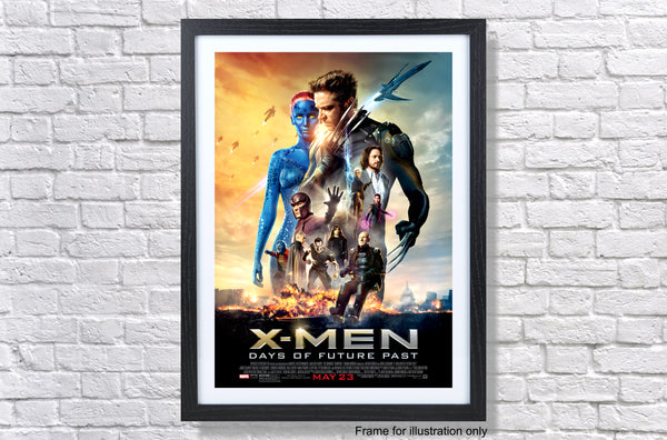 X-Men Days Of Future Past 2014 Movie Poster