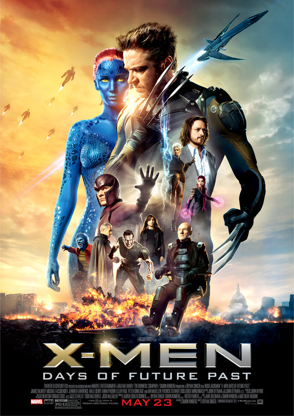 X-Men Days Of Future Past 2014 Movie Poster