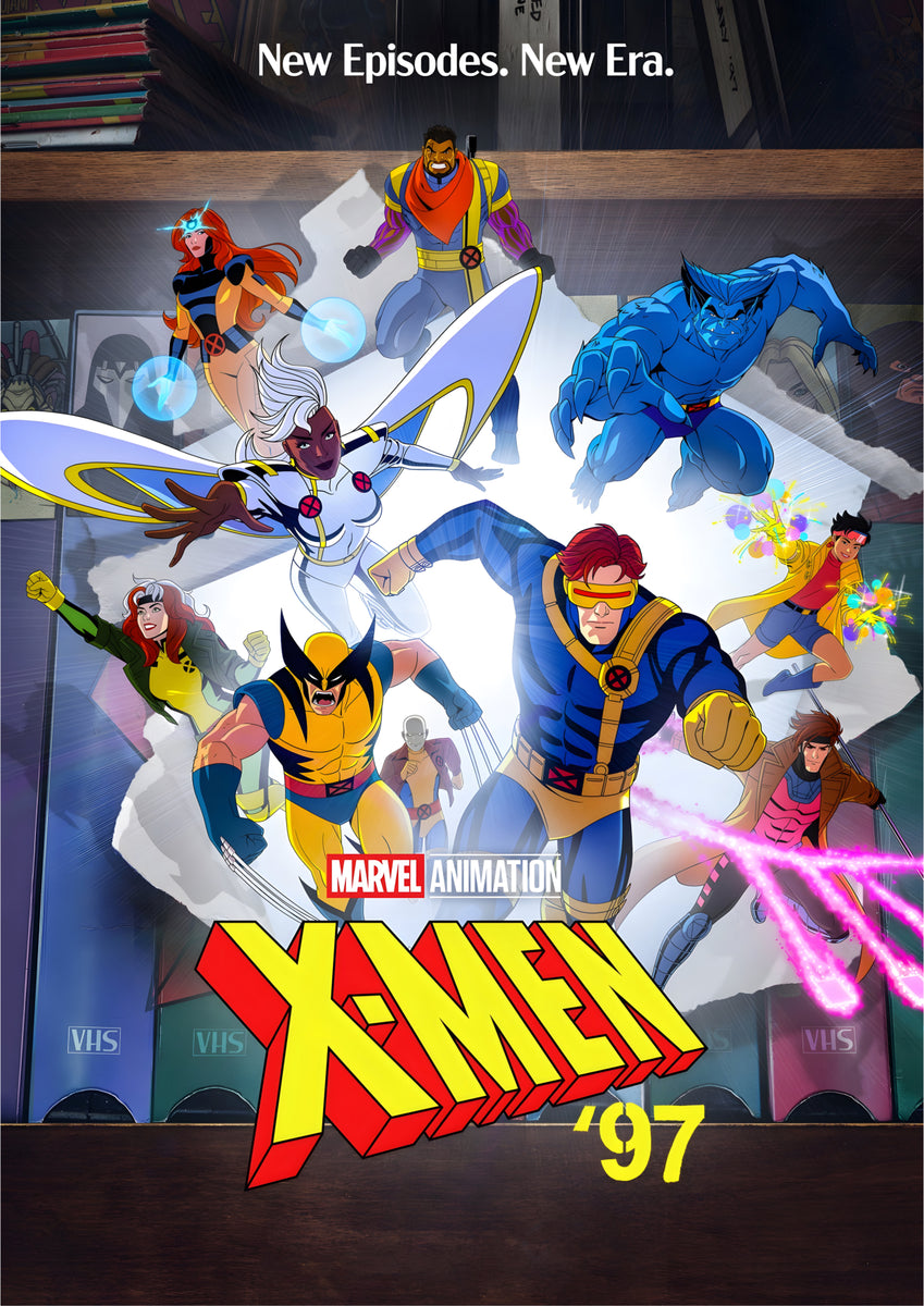 X Men 97 2024 Tv Poster Blackheart Prints