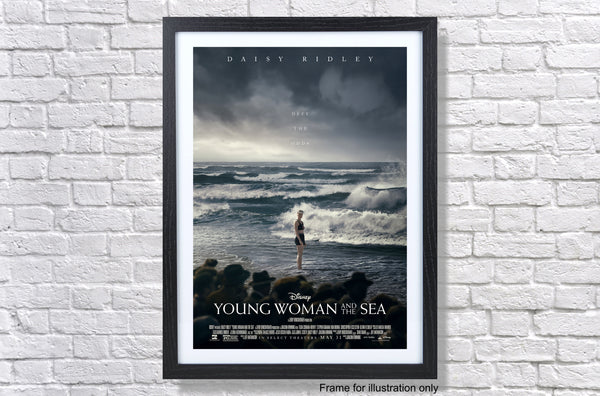 Young Woman And The Sea 2024 Movie Poster