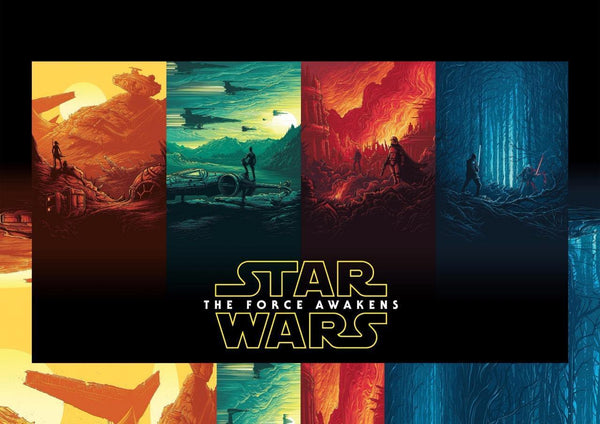 Star Wars The Force Awakens Poster Print