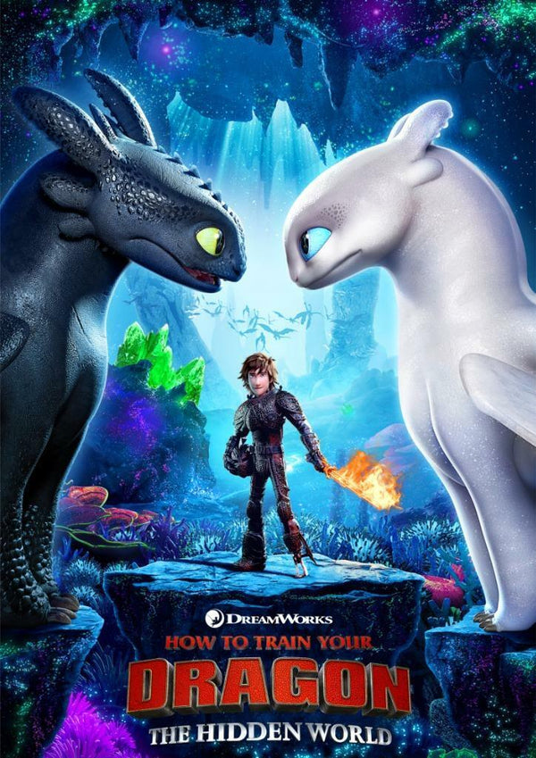 How To Train Your Dragon 3 The Hidden World 2019 Movie Poster