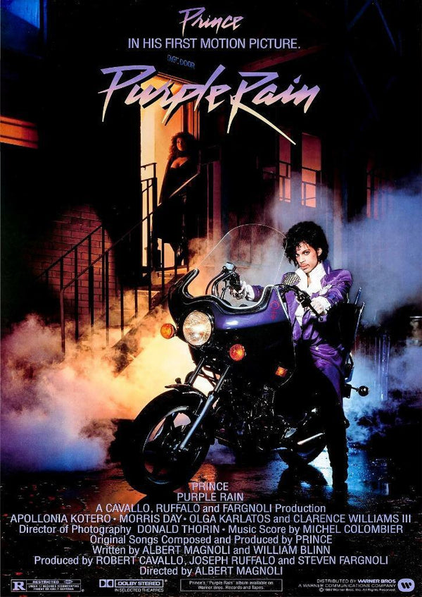 Purple Rain 1984 Movie Poster