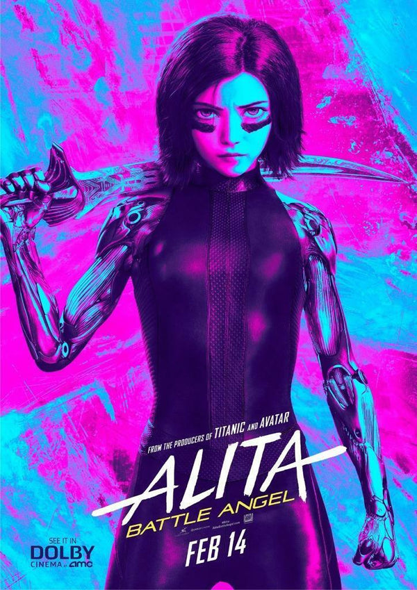 Alita Battle Angel 2019 Dolby Poster