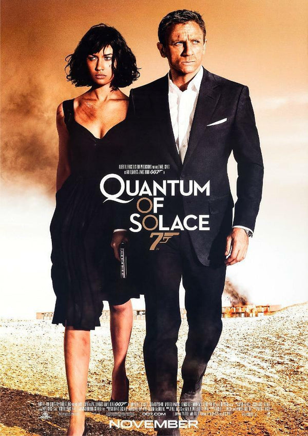 Quantum Of Solace 2008 Movie Poster