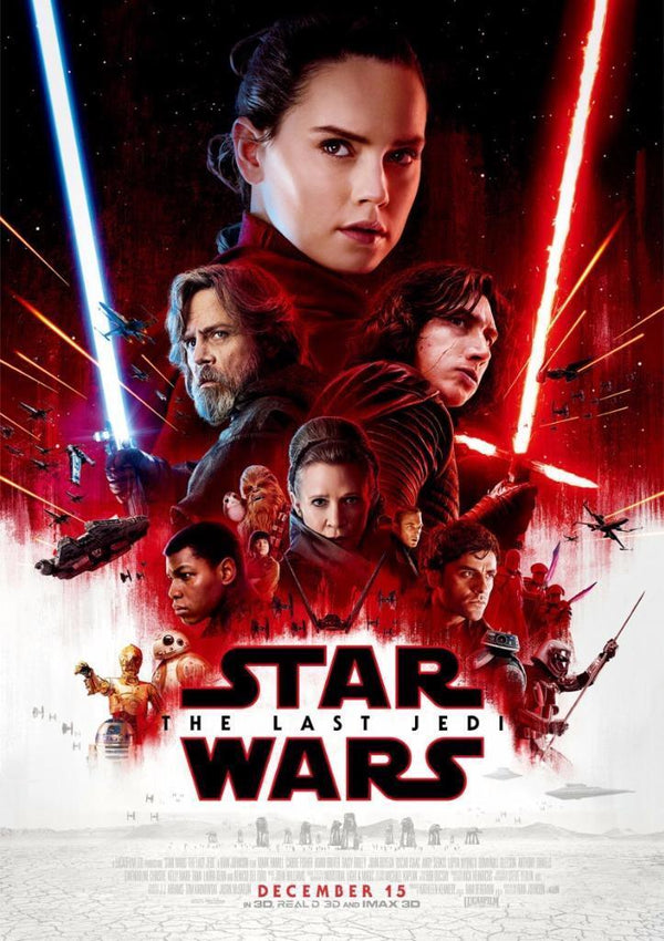 Star Wars The Last Jedi Rey Movie Poster