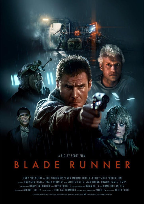 Ridley Scott Blade Runner Poster