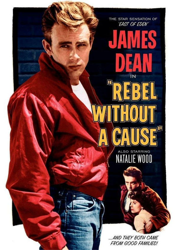 James Dean - Rebel Without A Cause 1955 Movie Poster