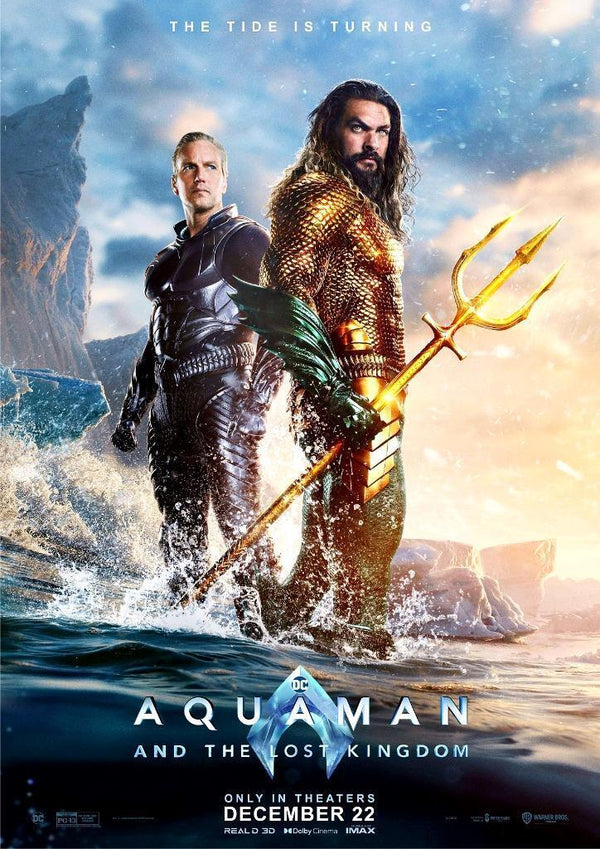 Aquaman And The Lost Kingdom 2023 Teaser Movie Poster