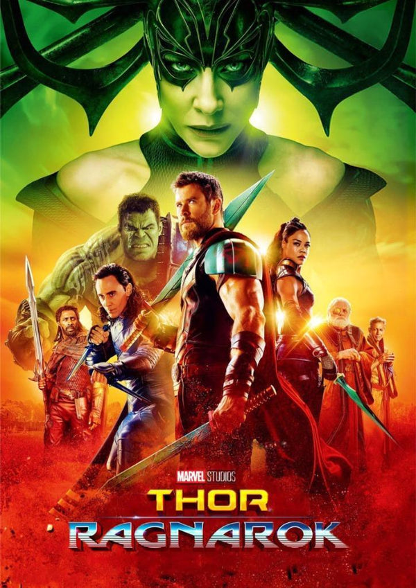 Marvel Thor Ragnarok Movie Poster – Blackheart Prints