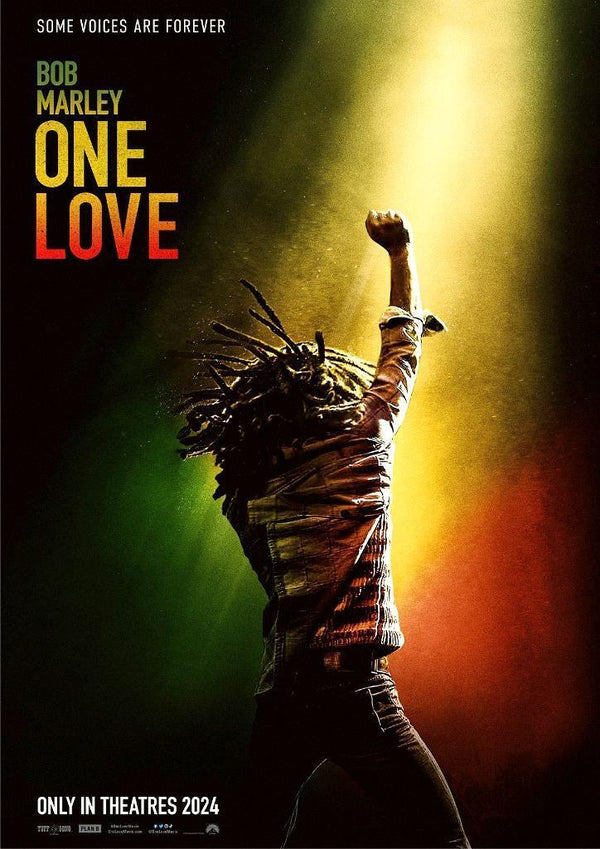 Bob Marley One Love 2024 Teaser Movie Poster