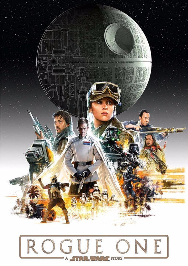 A Star Wars Story Rogue One Poster Print