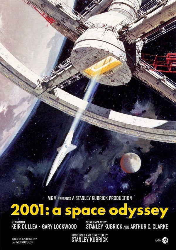 2001 A Space Odyssey 1968 Movie Poster