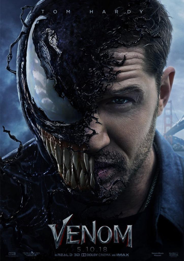 Venom Tom Hardy Teaser Poster