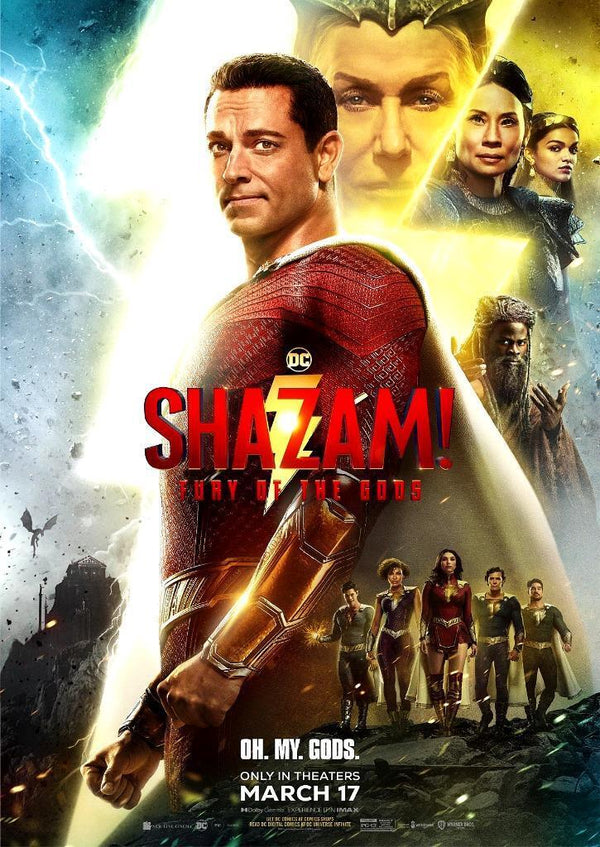 Shazam Fury Of The Gods 2023 Movie Poster