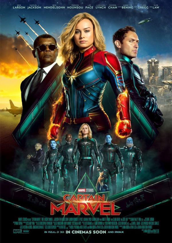 Captain Marvel 2019 International Movie Poster