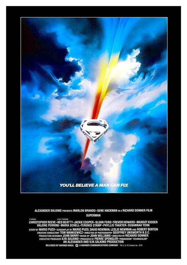 Superman 1978 Movie Poster