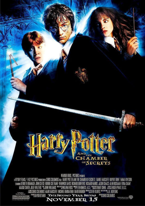 Harry Potter And The Chamber Of Secrets 2002 Movie Poster