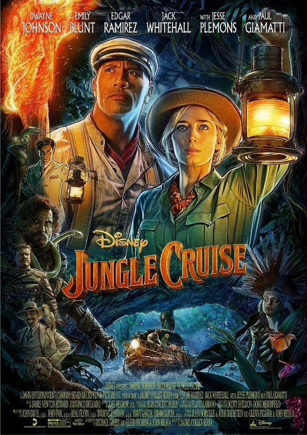 Jungle Cruise 2021 Movie Poster