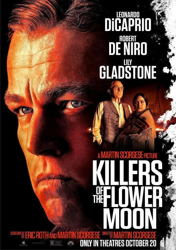 Killers Of The Flower Moon Leonardo DiCaprio 2023 Teaser Poster