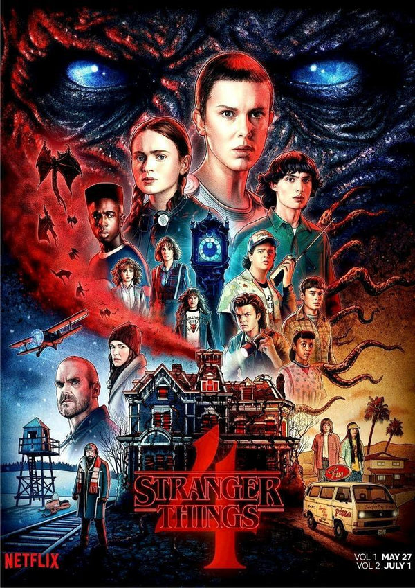 Stranger Things Season 4 2022 Poster