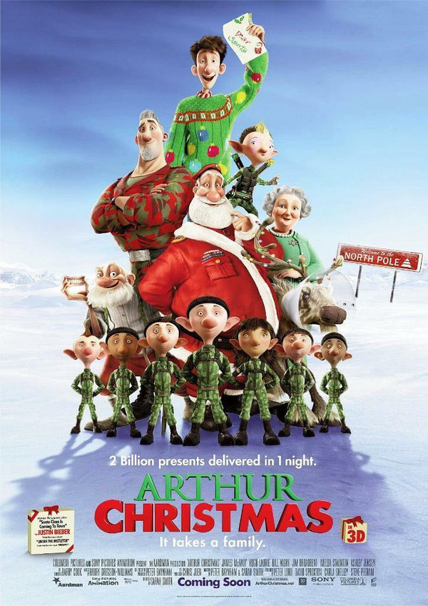 Arthur Christmas 2011 Movie Poster