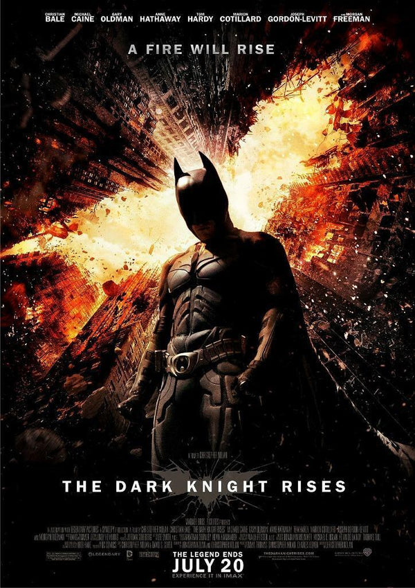 Batman The Dark Knight Rises 2012 Movie Poster