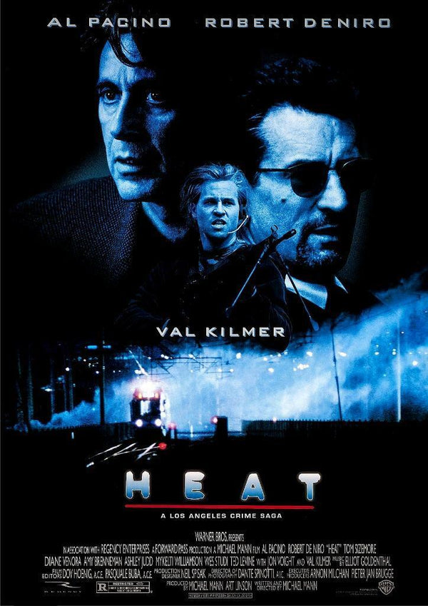 Heat 1995 Movie Poster