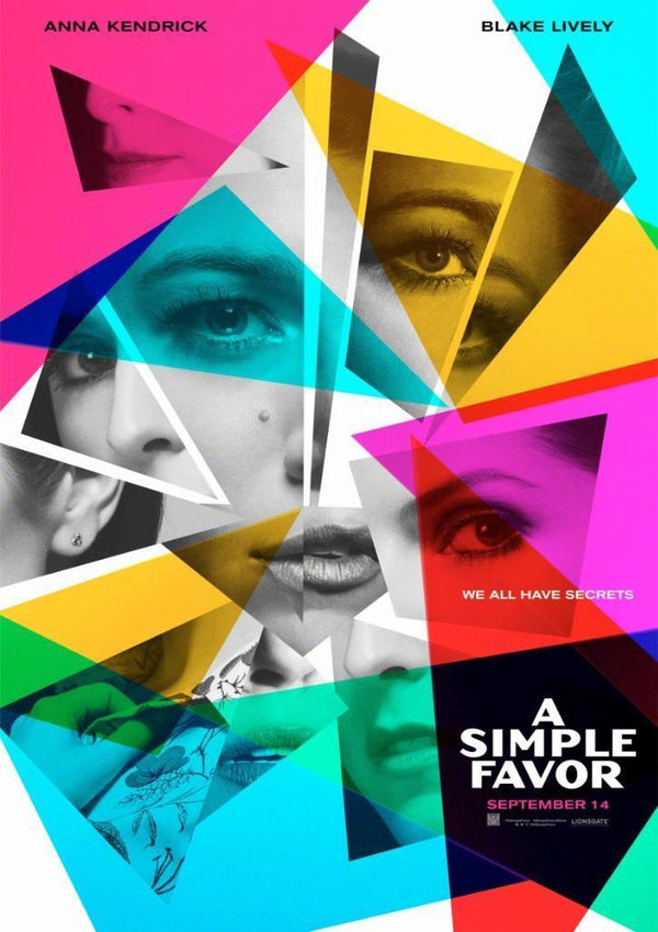 A Simple Favor 2018 Poster