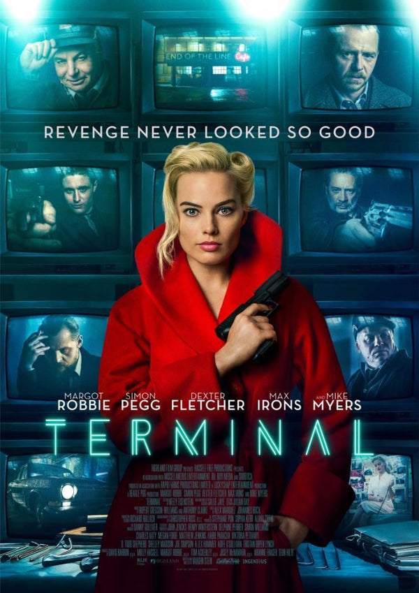 Margot Robbie Terminal 2018 Movie Poster