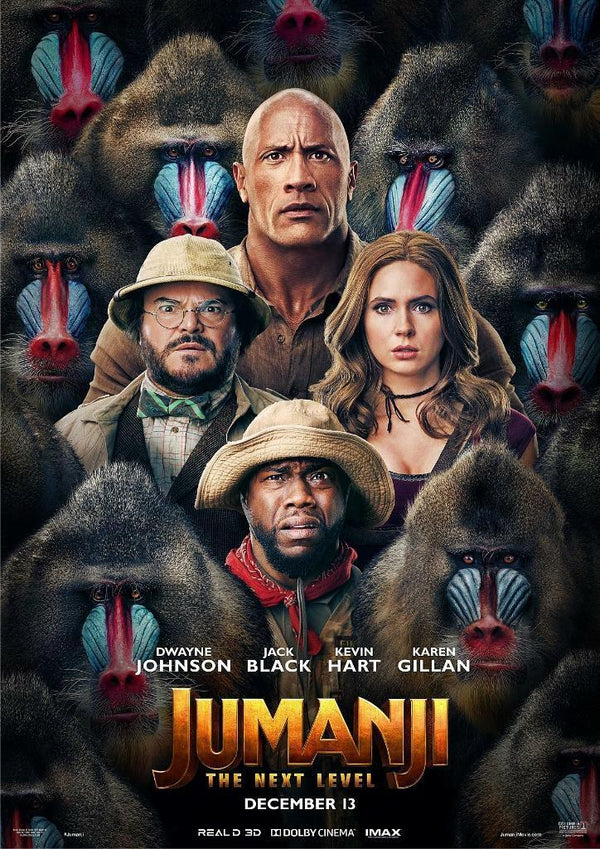 Jumanji The Next Level 2019 Teaser Poster