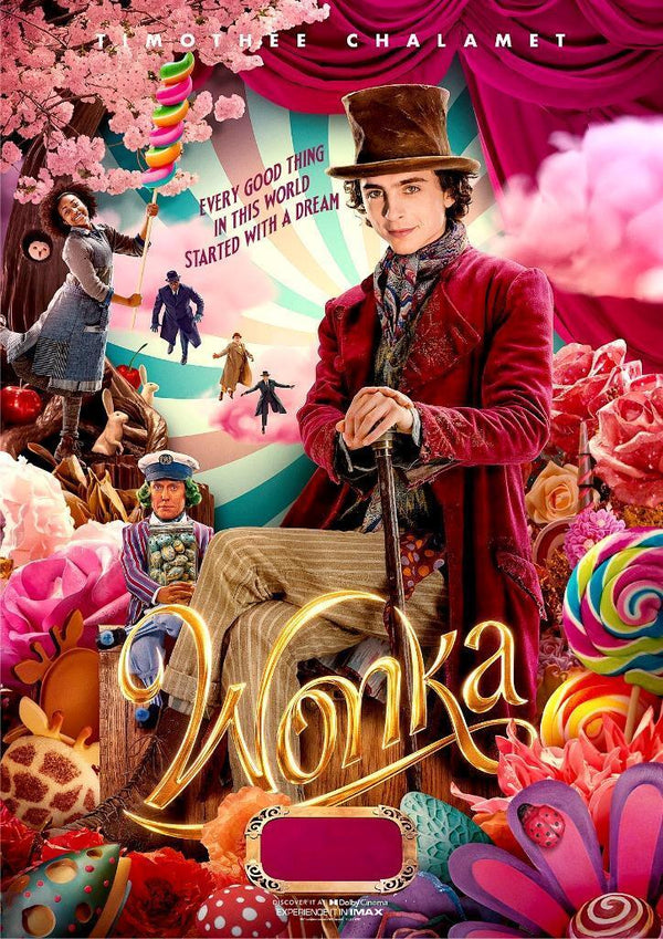 Wonka 2023 Teaser Movie Poster