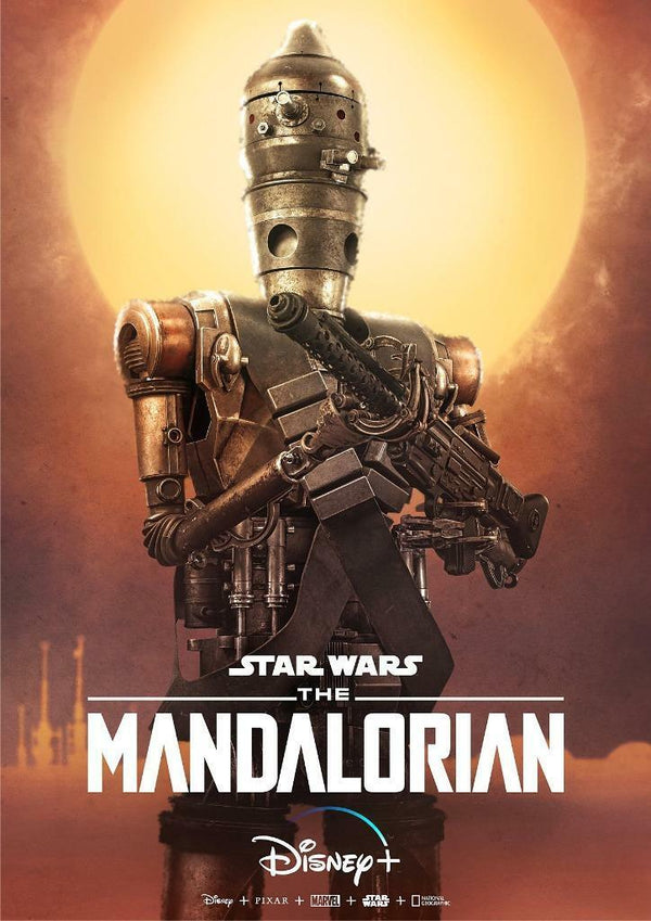 Star Wars The Mandalorian IG-11 Poster