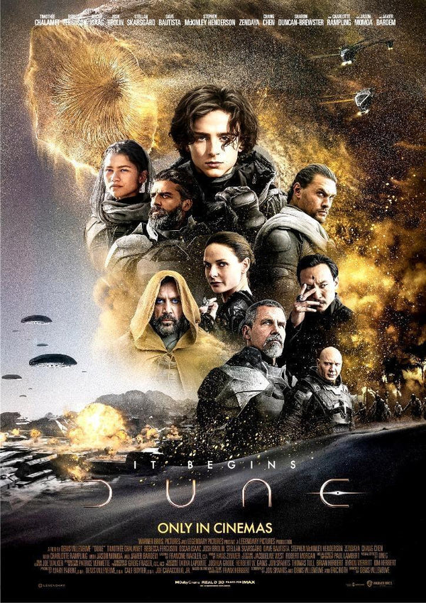 Dune 2021 Part 1 Movie Poster