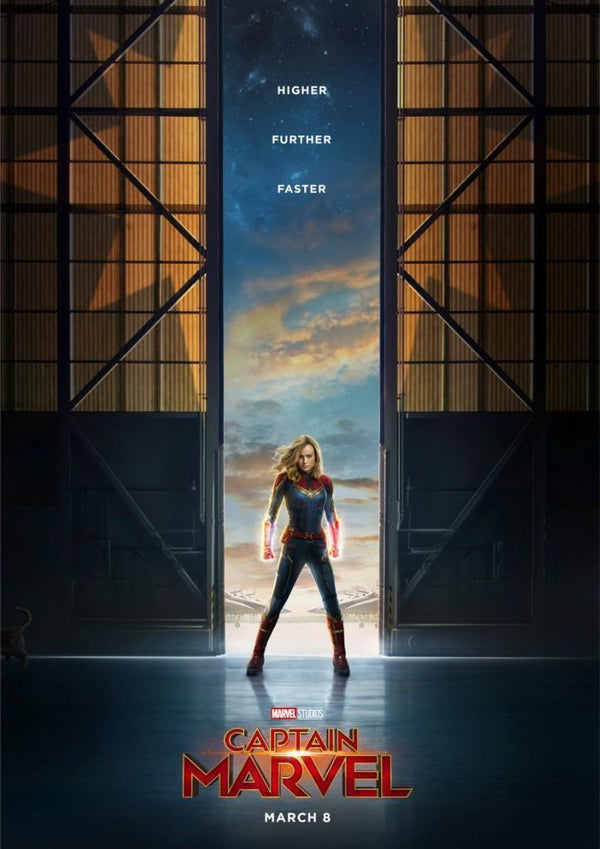 Captain Marvel 2019 Teaser Poster