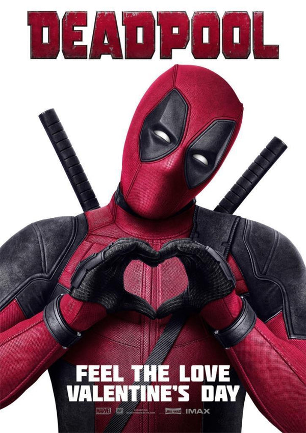 Marvel Deadpool Valentines Day Poster