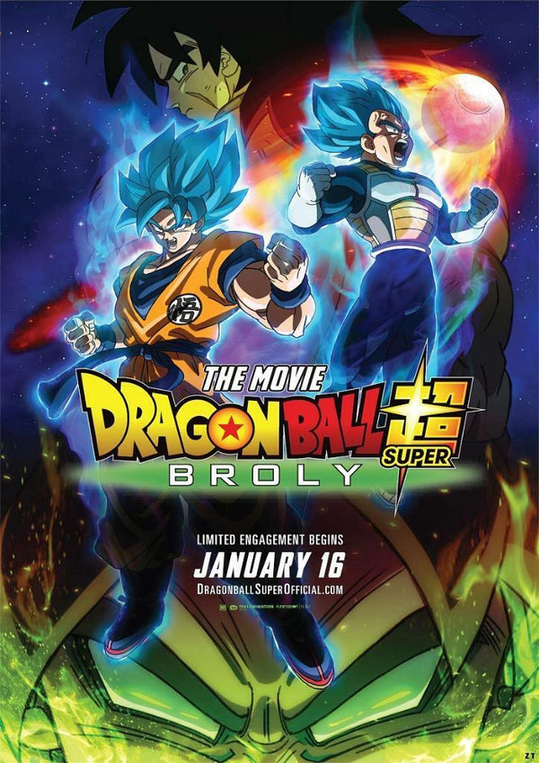 Dragon Ball Super Broly 2019 Movie Poster