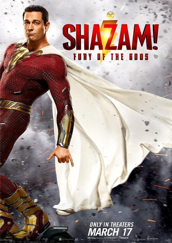 Shazam! Fury Of The Gods 2023 Teaser Poster