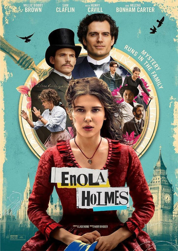 Enola Holmes 2020 Movie Poster