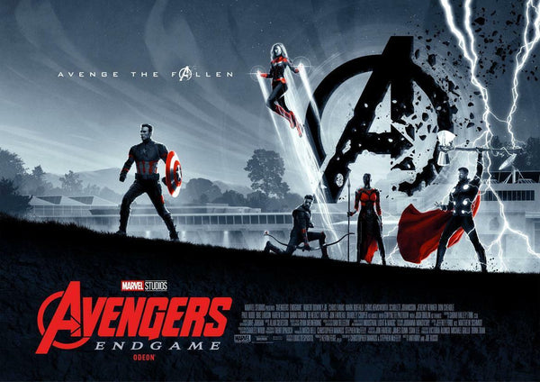 Marvel Avengers Endgame Odeon Movie Poster 2